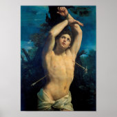 Saint Sebastian (St. Sebastian), Guido Reni Poster (Voorkant)