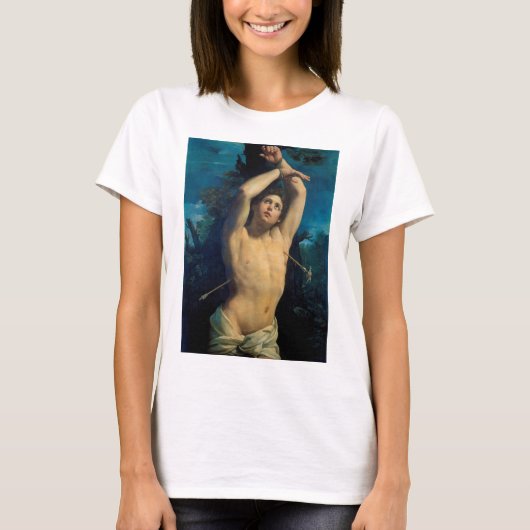 Saint Sebastian (St. Sebastian), Guido Reni T-shirt (Voorkant)