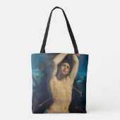 Saint Sebastian (St. Sebastian), Guido Reni Tote Bag (Achterkant)
