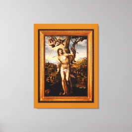 SAINT SEBASTIAN Stretted Canvas Print