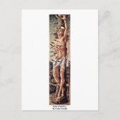 Saint Sebastian, van Carlo Crivelli Briefkaart (Voorkant)