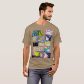 Saint Seiya meisje retro T-shirt (Voorkant volledig)