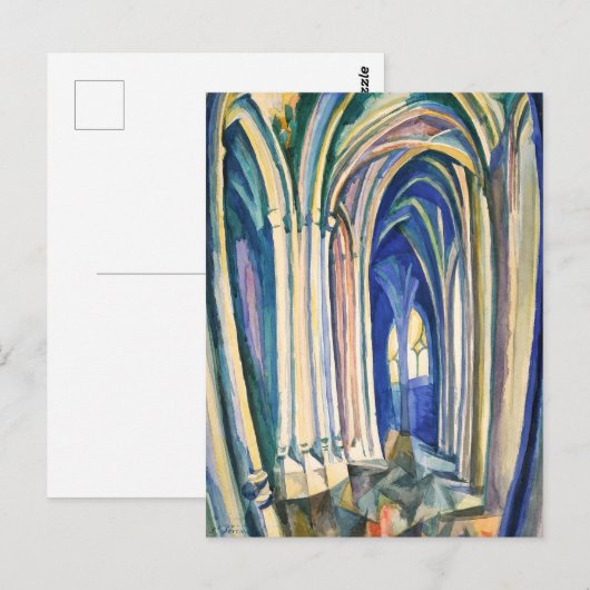 Saint-Séverin | Robert Delaunay | Briefkaart (Voorkant / Achterkant)