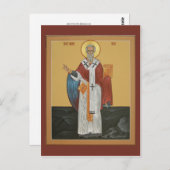 Saint Silas Prayer-kaart Briefkaart (Voorkant / Achterkant)