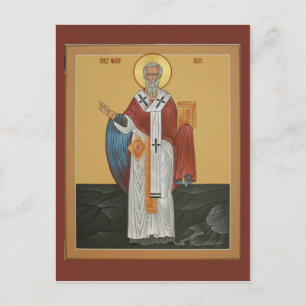 Saint Silas Prayer-kaart Briefkaart