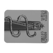 Saint Simeon, de stijlmagneet Magneet (Horizontaal)