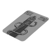 Saint Simeon, de stijlmagneet Magneet (Linkerzijde)