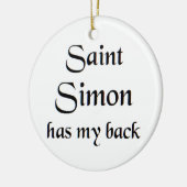 saint simon coffee mug keramisch ornament (Links)