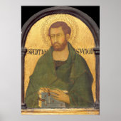 Saint Simon - Simone Martini Fine Art Poster (Voorkant)