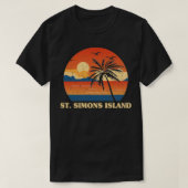 Saint Simons Island Georgia T-shirt (Design voorkant)