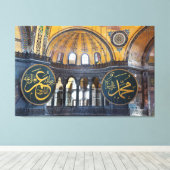 Saint Sofia mosque Canvas Afdruk (Insitu (Houten vloer))