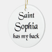 saint sophia coffee mug keramisch ornament (Links)