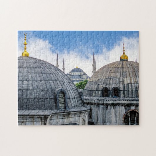 Saint Sophie Cathedral en Blue Mosque - Istanbul Legpuzzel (Horizontaal)