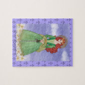 Saint St. Dymphna Jigzaag Puzzle Gift Legpuzzel (Horizontaal)