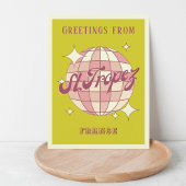 Saint St Tropez Frankrijk retro  Briefkaart