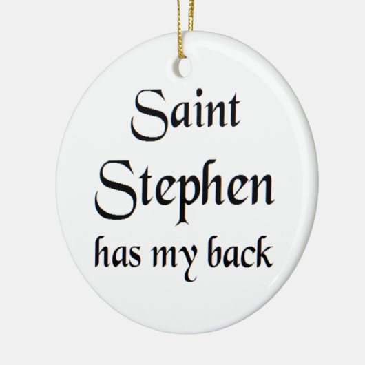 saint stephen keramisch ornament (Links)