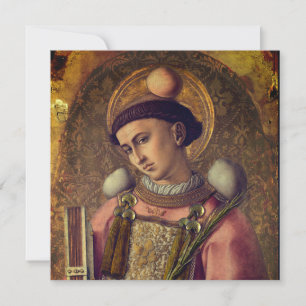 Saint Stephen (van Carlo Crivelli, 1476)