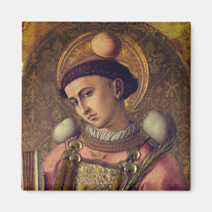 Saint Stephen (van Carlo Crivelli, 1476) Magneet
