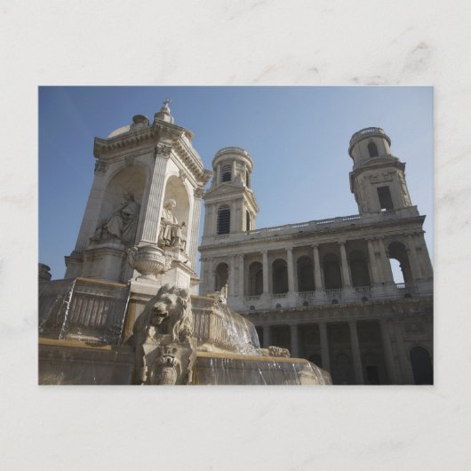 Saint Sulpice Briefkaart (Voorkant)