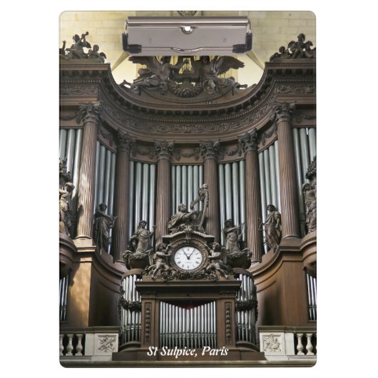 Saint Sulpice organ, Parijs Klembord (Voorkant)