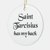 saint tarcisius keramisch ornament (Links)