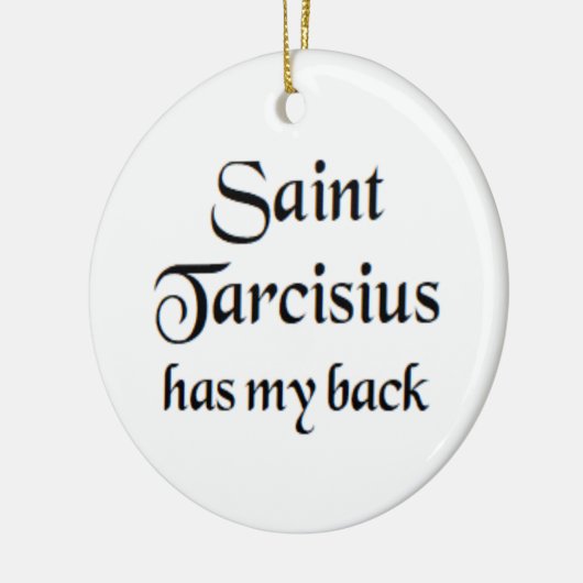 saint tarcisius keramisch ornament (Links)