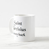 Saint Tarcisius Koffie mok (Voorkant links)