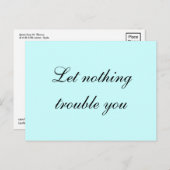 Saint Teresa Quote Briefkaart (Voorkant / Achterkant)