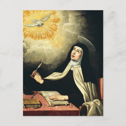 Saint Teresa van Avila Briefkaart (Voorkant)