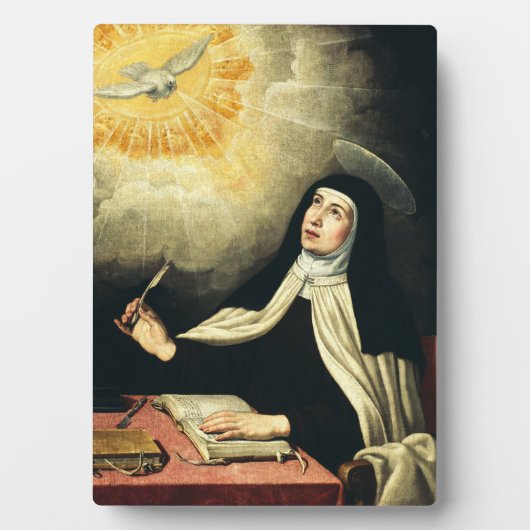 Saint Teresa van Avila Fotoplaat (voorkant)
