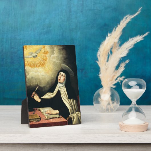 Saint Teresa van Avila Fotoplaat (Zijkant)