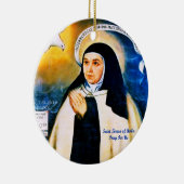 Saint Teresa van Avila Keramisch Ornament (Rechts)