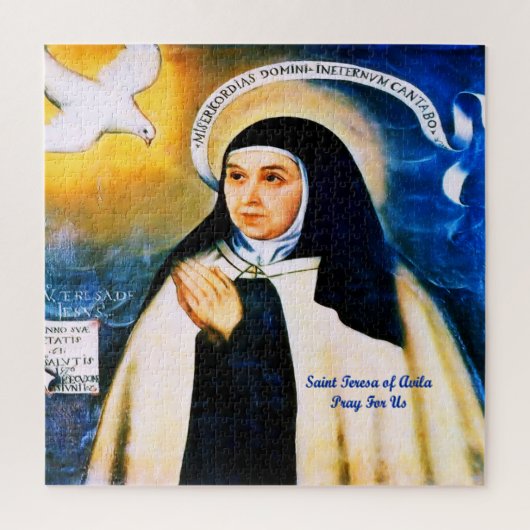 Saint Teresa van Avila Legpuzzel (Verticaal)
