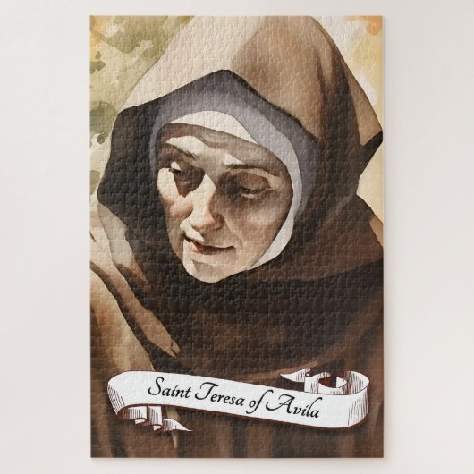 Saint Teresa van Avila Legpuzzel (Verticaal)