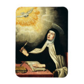 Saint Teresa van Avila Magneet (Verticaal)