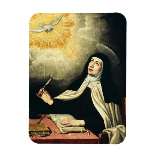 Saint Teresa van Avila Magneet (Verticaal)