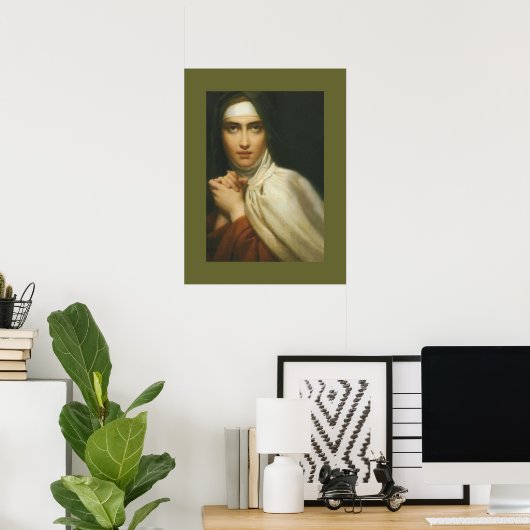 SAINT-TERESA VAN AVILA POSTER (Thuiskantoor)