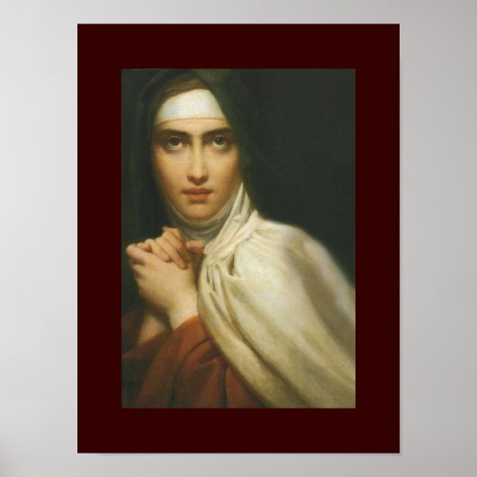 SAINT-TERESA VAN AVILA POSTER (Voorkant)