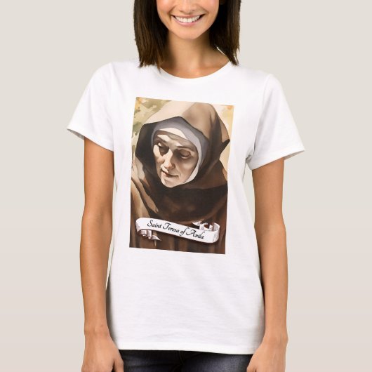 Saint Teresa van Avila T-shirt (Voorkant)