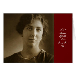 SAINT TERESA VAN DE ANDES PRAY VOOR ONS