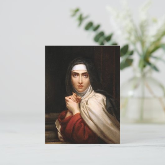 Saint Teresa van Jezus Briefkaart (Staand voorkant)