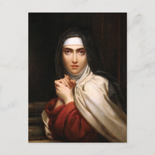 Saint Teresa van Jezus Briefkaart (Voorkant)