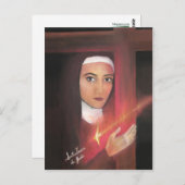 Saint Teresa van Jezus. Briefkaart (Voorkant / Achterkant)