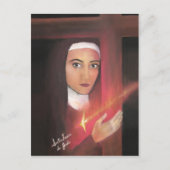 Saint Teresa van Jezus. Briefkaart (Voorkant)