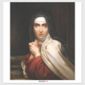 Saint Teresa van Jezus Sticker (Vel)