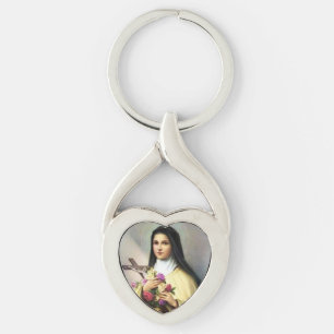 Saint Therese de Kleine Keychain van het Bloem van