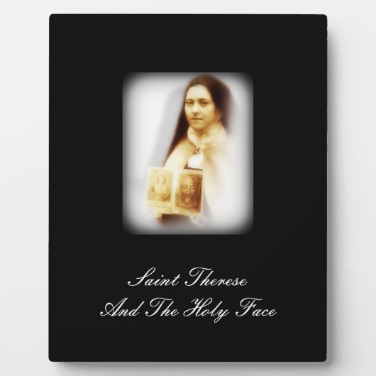 Saint Therese en het Heilige Gebied Fotoplaat (Voorkant)