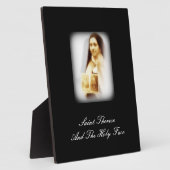 Saint Therese en het Heilige Gebied Fotoplaat (Zijkant)