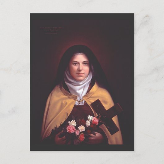 Saint Therese of Lisieux Briefkaart (Voorkant)