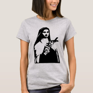 Saint Therese of Lisieux Dames Shirt